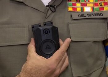 MP pede cronograma para aumento de uso de câmeras corporais por policiais militares no RS