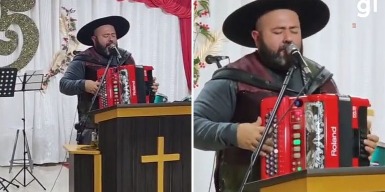 Pastor 'gaiteiro' anima cultos campeiros no RS